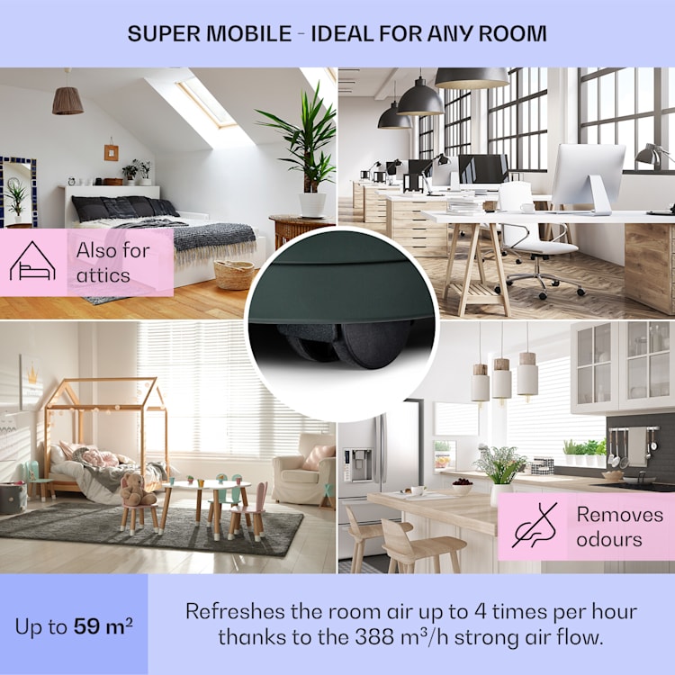Kraftwerk Eco Smart 11 Air Conditioner 3-in-1 11,500 BTU App Control Remote Control 11.500 BTU | Anthracite