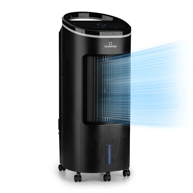 IceWind Plus Smart 4-in-1 Air Cooler Fan Humidifier Air Purifier App Control Black