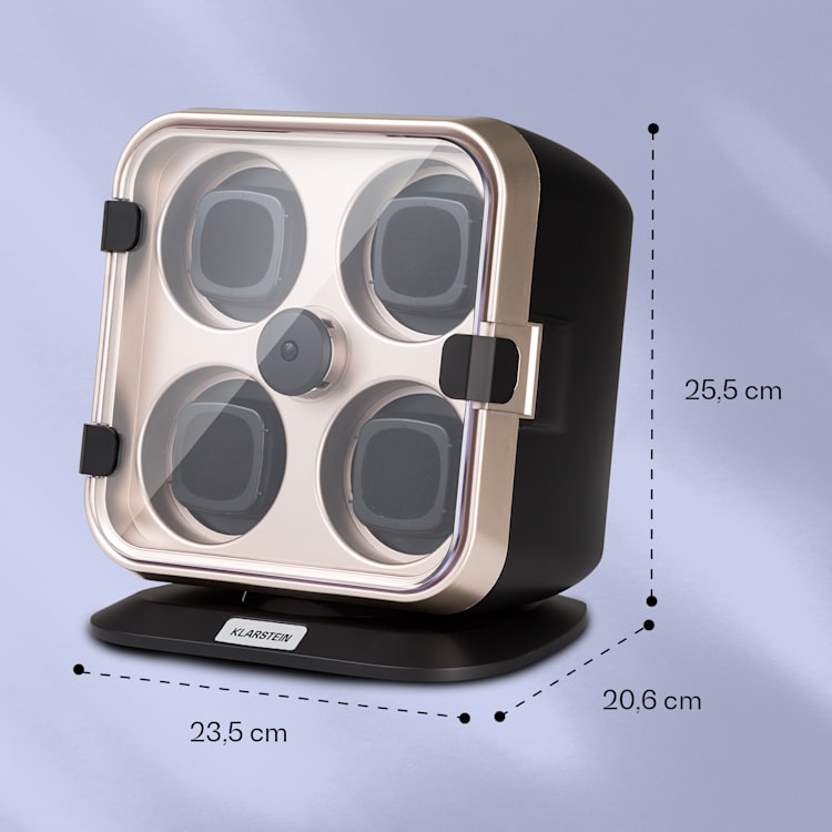 Clover watch winder 4 holders strap 15 20 cm (L) / up to 2.9 cm