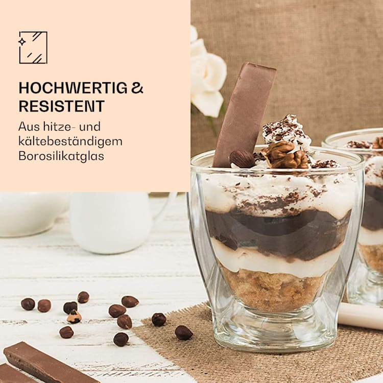 DUOS Gläser 4X 200ml 4er-Set
