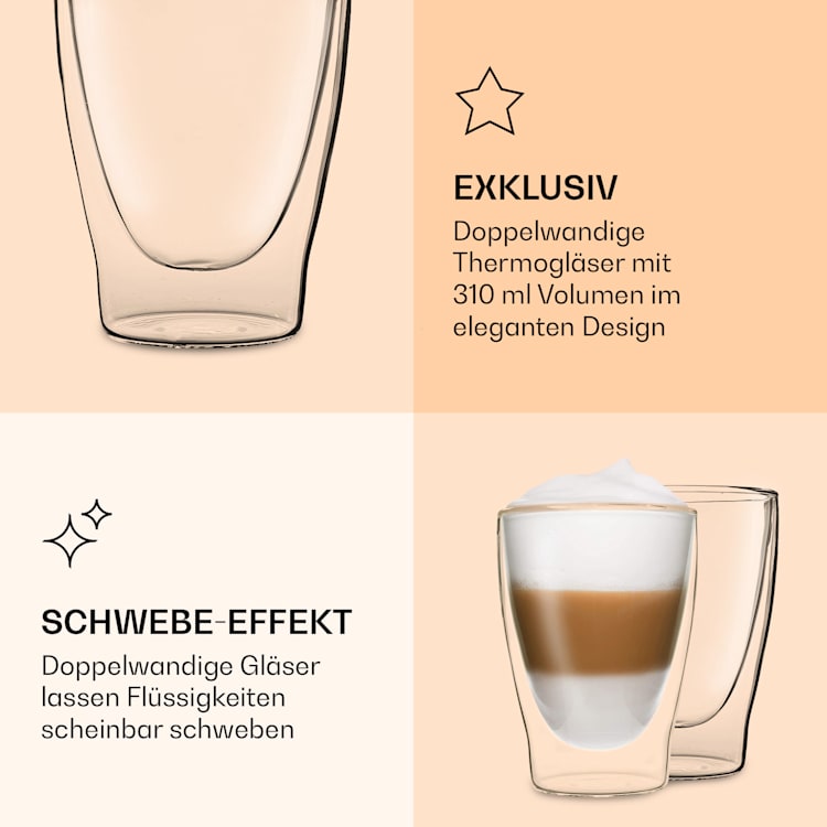 DUOS Gläser 4X 310ml 4er-Set