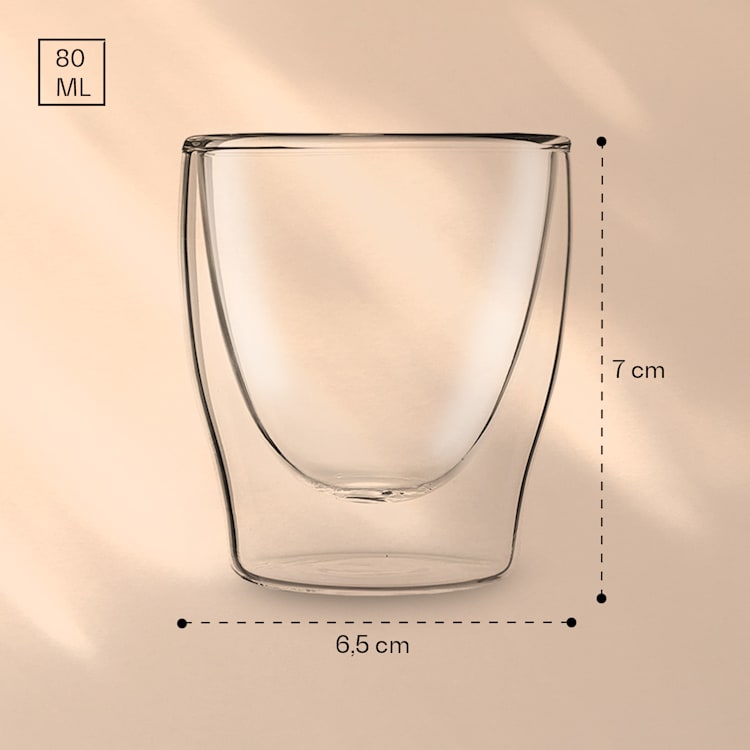 DUOS Gläser 6x 80ml 6er-Set