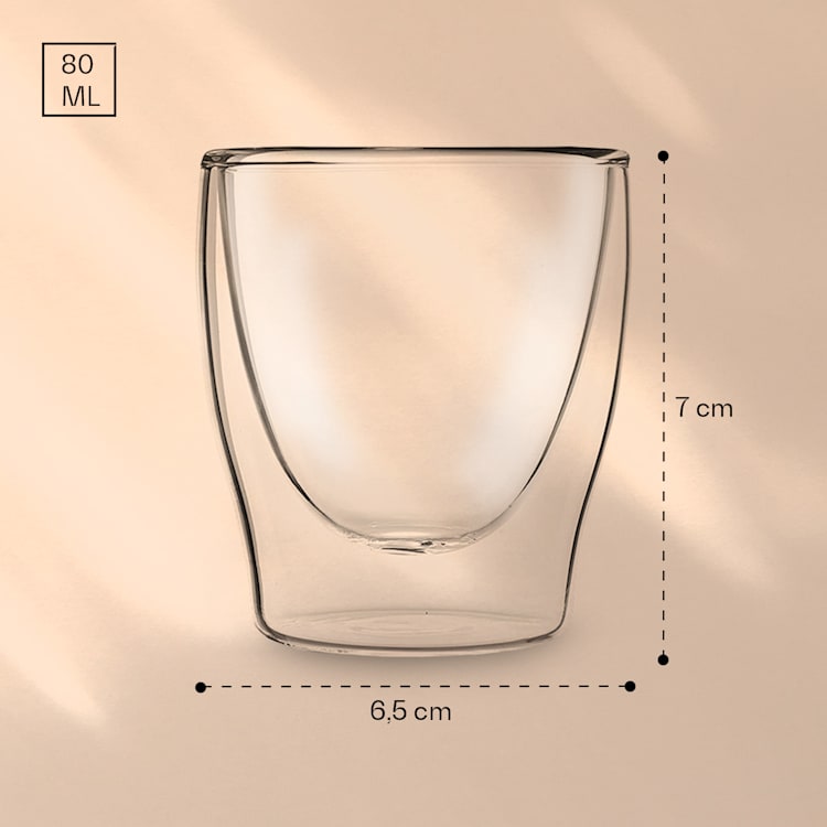 DUOS Gläser 2x 80ml 2er-Set