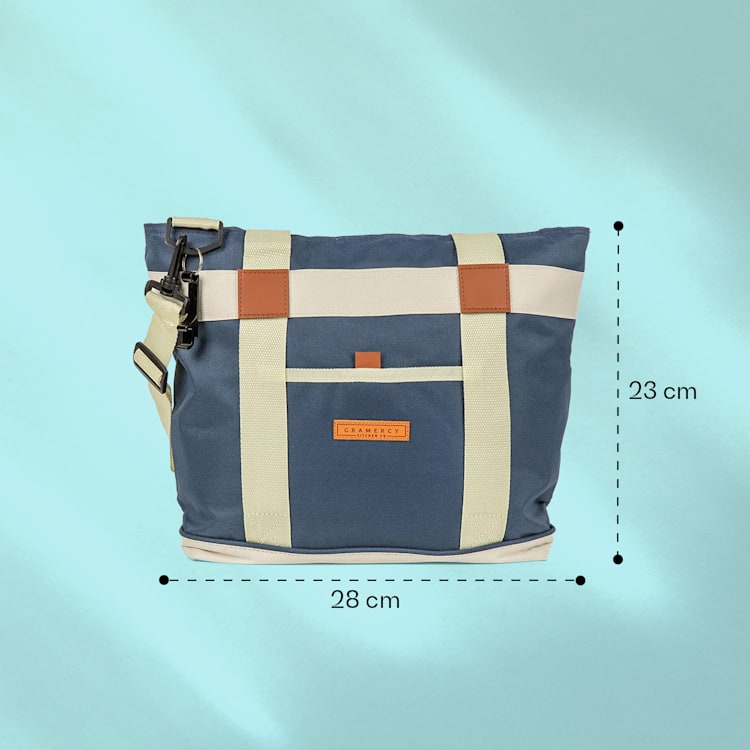 Kühltasche 19 Liter isoliert auslaufsicher 3 Tragemöglichkeiten Marine