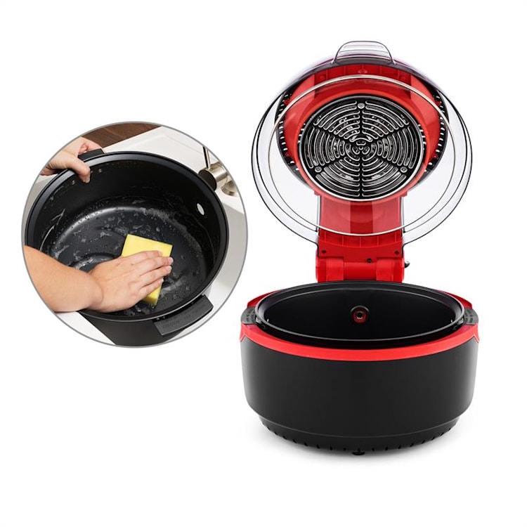 VitAir Turbo Smart, frytkownica na gorące powietrze, garnek zapasowy, stal, CeraPlus, 700 g