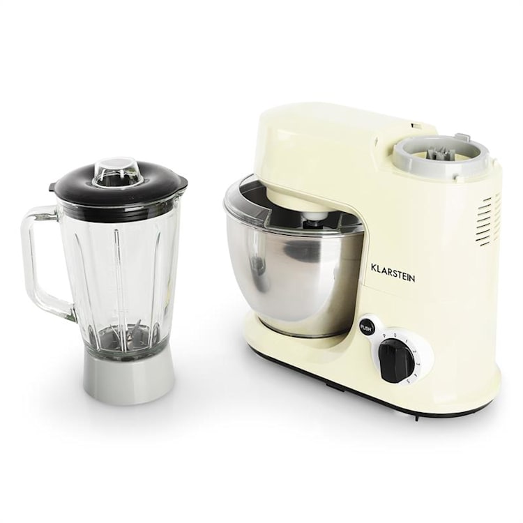 Carina Morena Set 800W Stand Mixer + 1.5L Blender Creme Creme