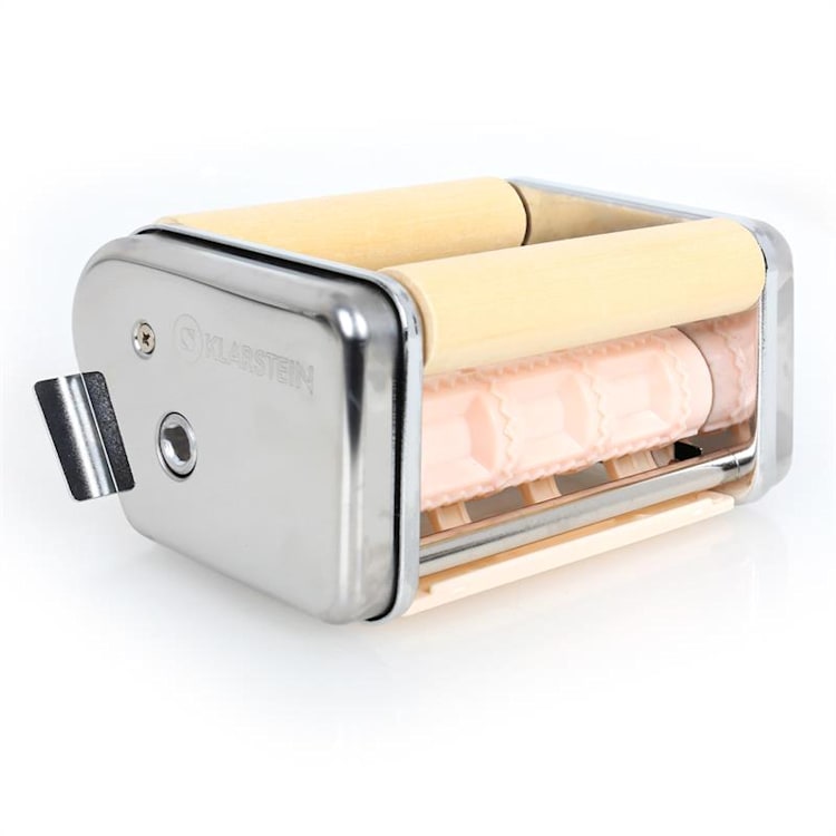 Pasta Set Siena Pasta Maker Stainless Steel & Verona Pasta Dryer Silver