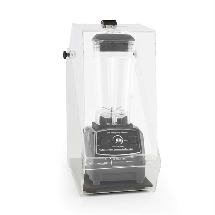Herakles 2G Frullatore Nero con Cover 1200W 1,6 CV 2 Litri senza BPA Nero