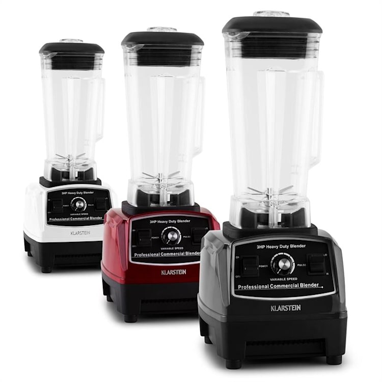 Herakles 2G Standmixer Rot mit Cover 1200W 1,6 PS 2 Liter BPA-frei Rot