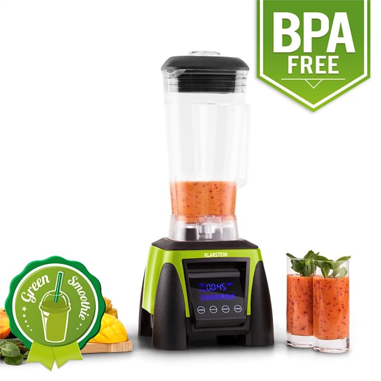 Herakles 8G Standing Mixer Green with a Cover 1800W 2.4 hp 2 Liter BPA-free Green