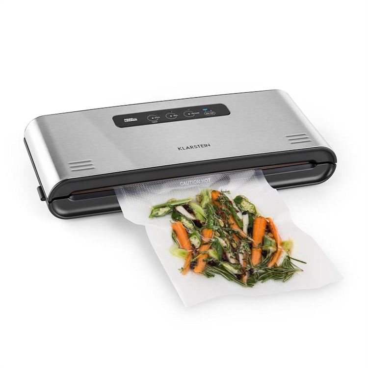 Klarstein Tastemaker + Foodlocker Pro, sada na vakuové vaření (sous-vide), elektrický hrnec + vakuovačka, 550 W / 6 l, 0,8 bar