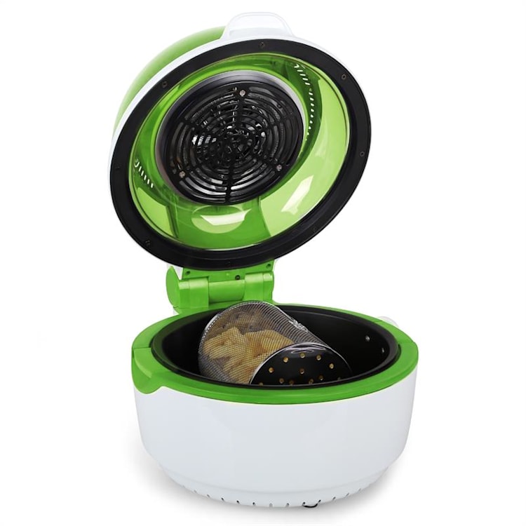VitAir Groene Bundel Set | 1400W heteluchtfriteuse 9L | draaispiesrotor