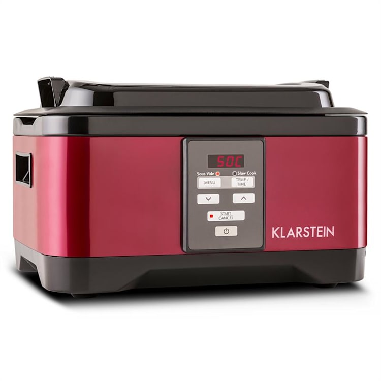 Klarstein Tastemaker Sous Vide + Foodlocker Slim + vakuovací fólie, sada na vakuové vaření, elektrický hrnec / vakuovačka / fólie