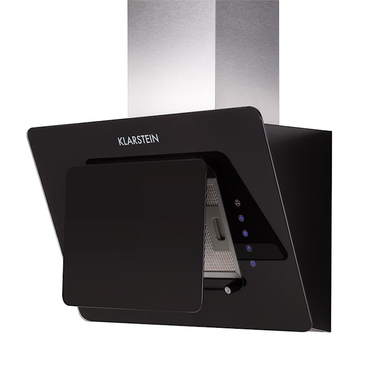 Lorea 60 Cooker Extractor Hood Including Activated Carbon Filter | Black