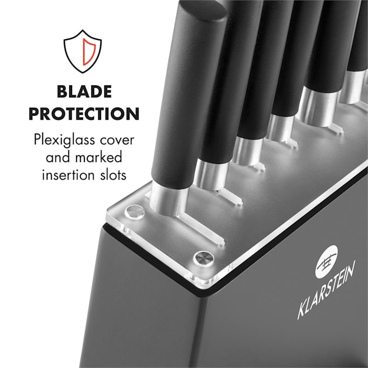 Herakles 5G Kitano Power Blender black Knife Set 1500W BPA-free 2l / 7 Knives