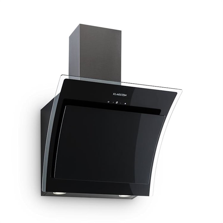 Sabia 60 Cooker Extractor Hood 60cm Including 2 x Activated Carbon Filters Black Black