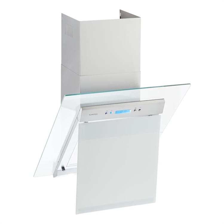 Skycook Dunstabzugshaube Umluftset 60cm 640m³/h Glas Edelstahl