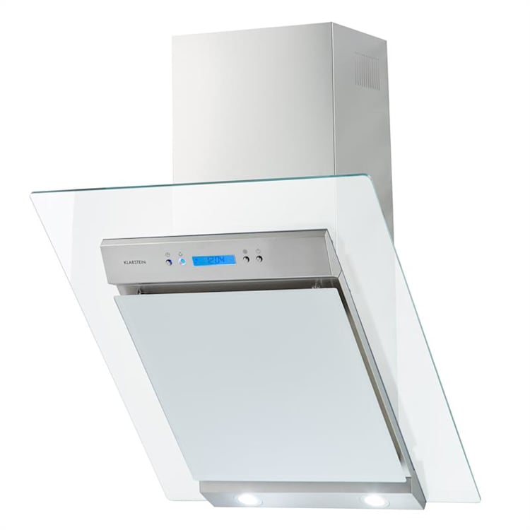 Skycook Dunstabzugshaube Umluftset 60cm 640m³/h Glas Edelstahl