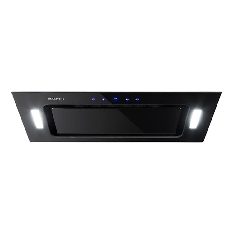HEKTOR Cooker Extractor Hood Black 52 cm | Accessory active coal filter | Black