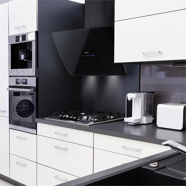 Annabelle 60 Dunstabzugshaube Umluftset 595 m³/h Touch-Armatur schwarz
