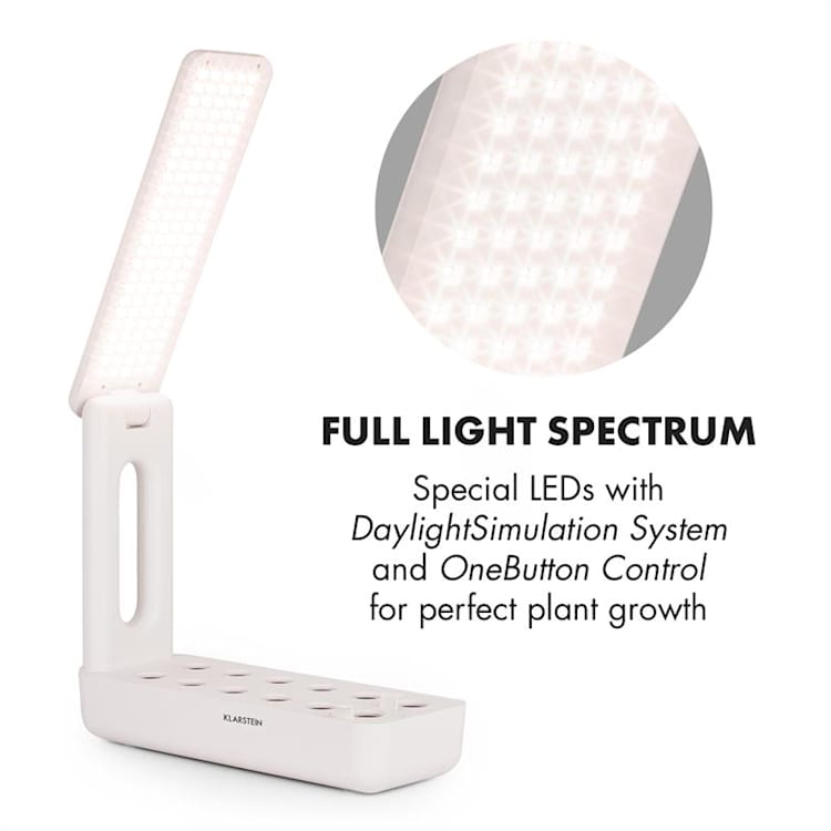 GrowIt Cuisine Starter Kit Asia 12 Pflanzen 25W LED 2Ltr Asia-Seeds Nährlösung
