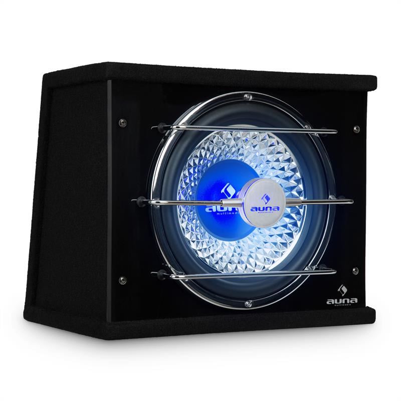 CB300-34 Auto-Subwoofer 30cm (12") 800W Bassbox LED-Beleuchtung