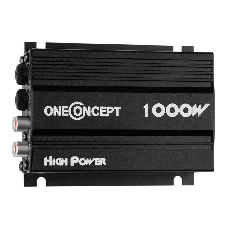 Levně 4-kanálový zesilovač oneConcept X4-A4, 600 W, černý