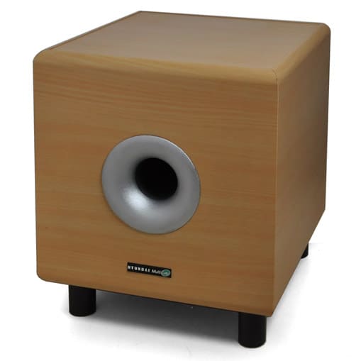 Fotografie produktu: Aktivní subwoofer 25 cm Hyundai Multicav SF10, 120 W, béžový