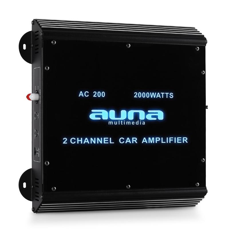Fotografie produktu: Auna W2-Ac200, 2-kanálový zesilovač do auta, 2000W