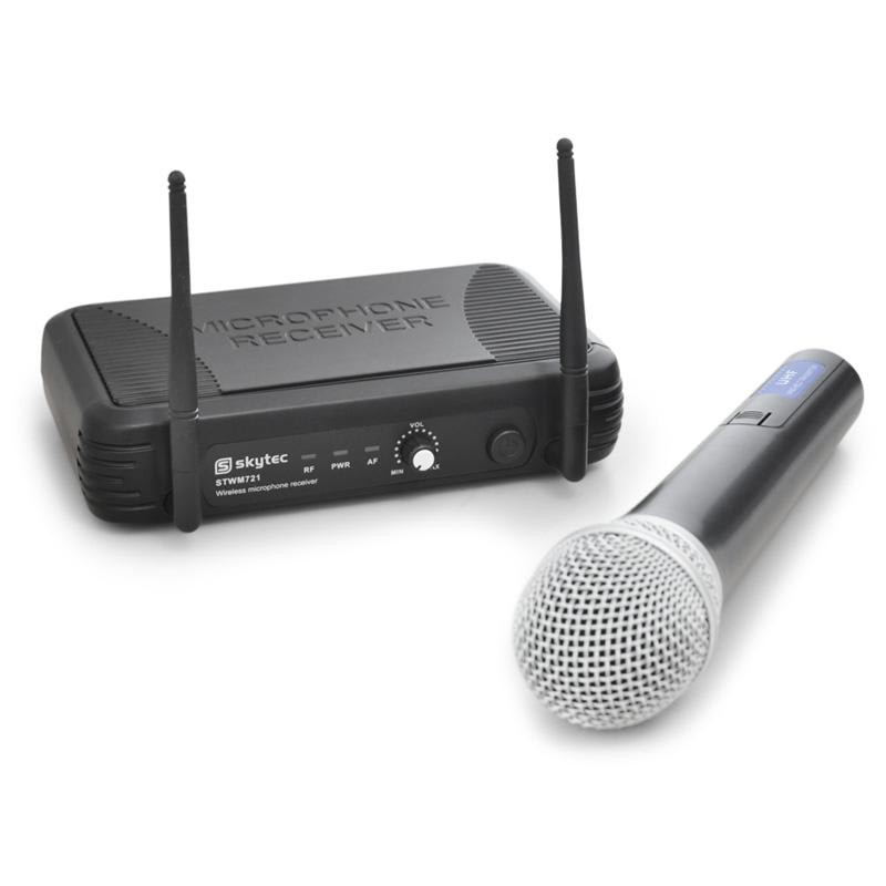 Levně UHF rádio-mikrofonový set Skytec STWM721, 1 kanál