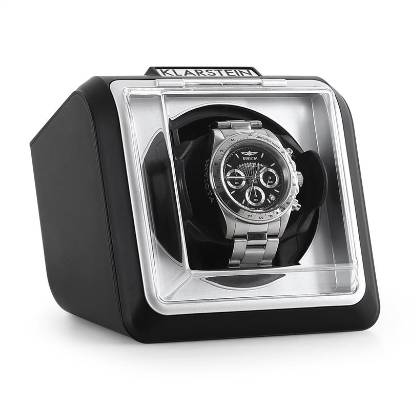 Klarstein 8PT1S One Watch Winder Display Box -Black