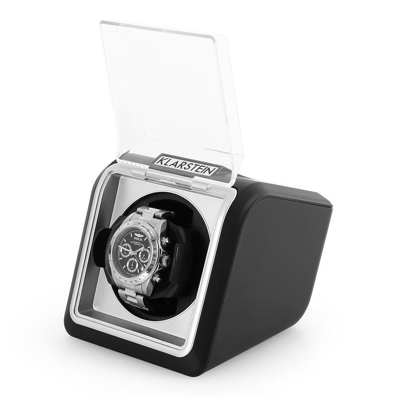 Klarstein 8PT1S One Watch Winder Display Box -Black