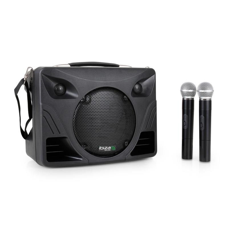 Port 85 VHF-BT mobile PA-Box Bluetooth USB SD MP3 VHF 2x Funk-Mikrofon