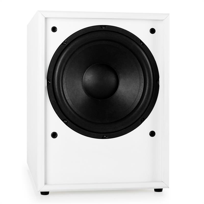 Fotografie produktu: Aktivní subwoofer Auna Linie-300-SW-WH, AUX, bílý