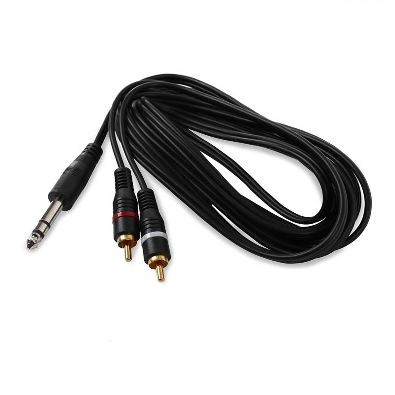 FrontStage cablu-Y 3 m, cu 6,3 mm- jack RCA