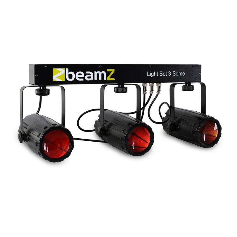 Fotografie produktu: Beamz 3-Some, osvětlovací set, 4 části, LED
