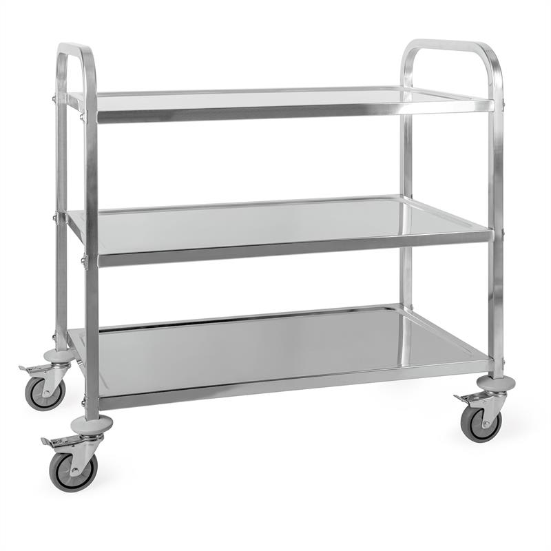 The Great Gatsby Servierwagen 3 Böden Edelstahl