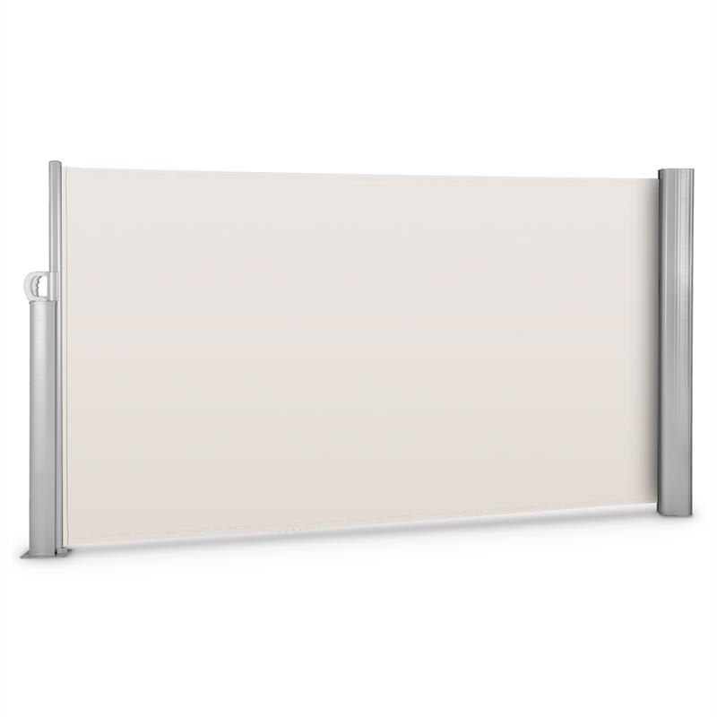 Bari 316 Seitenmarkise Seitenrollo 300x160cm Aluminium creme