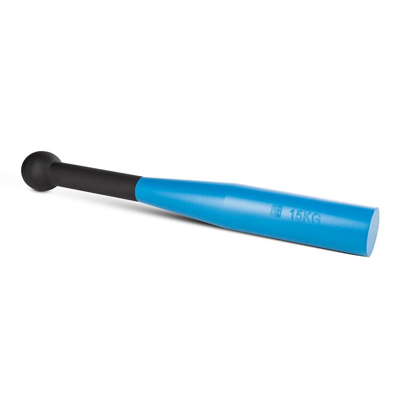 Fotografie produktu: Capital Sports Bludgeon Clubbell, černá/modrá, clubbell kužel, ocel, 15 kg