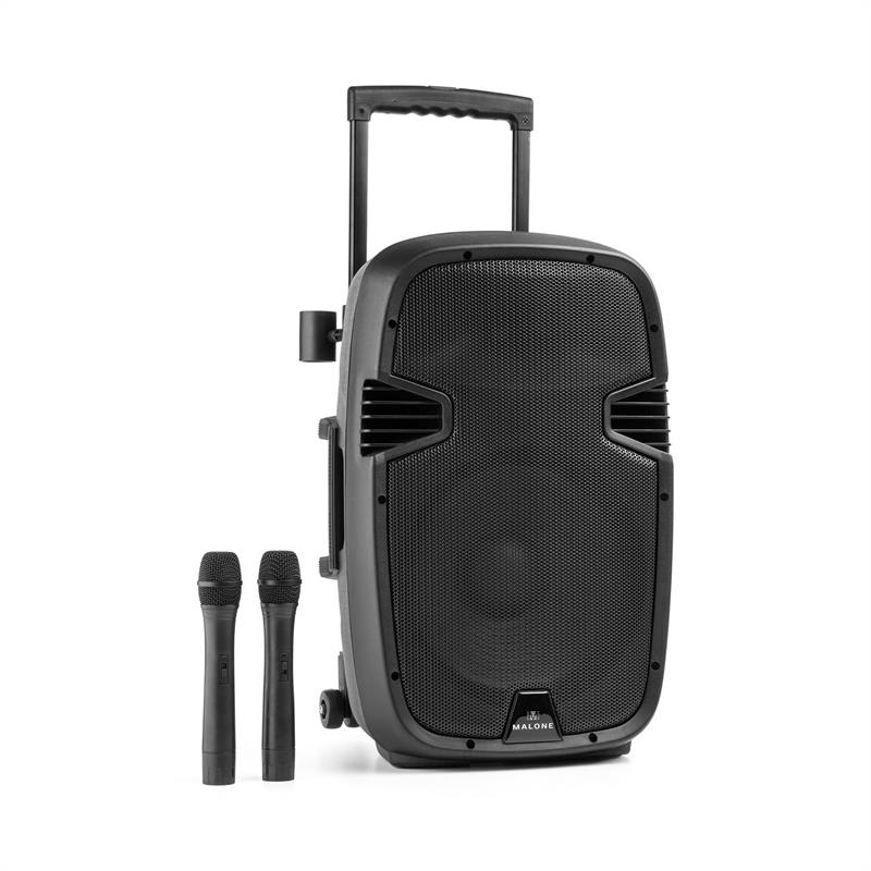 Bushfunk 30 Aktiv-PA-Lautsprecher 700W Bluetooth Akku USB SD MP3 VHF