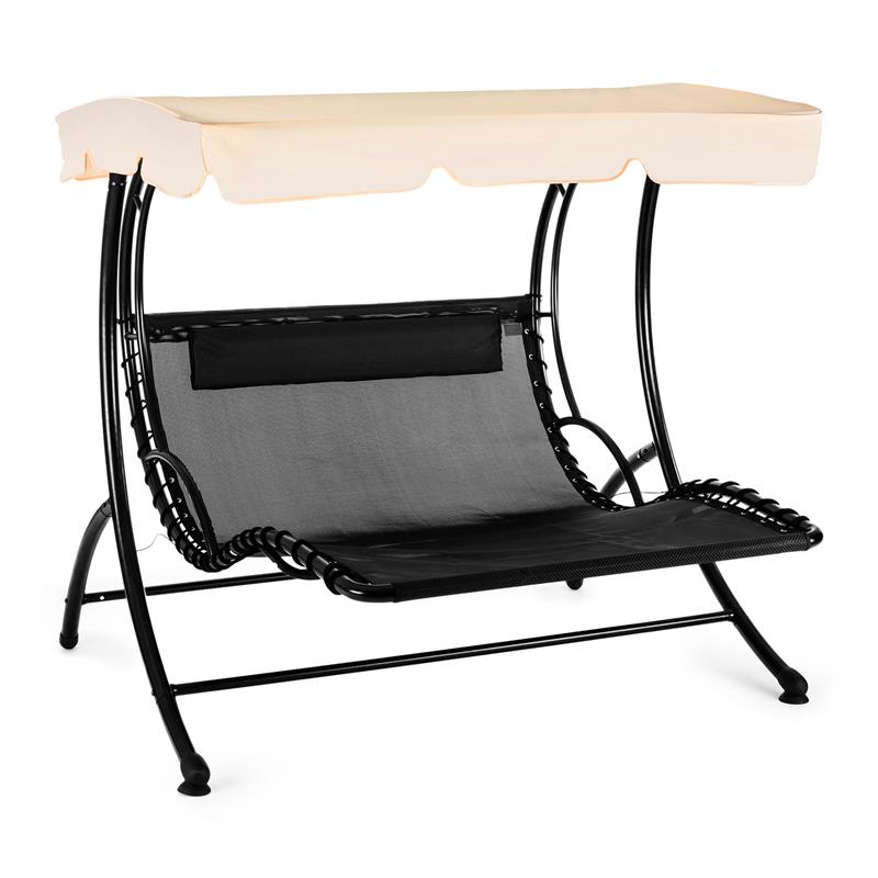 Aristo Schwingliege Gartenliege Gartenschaukel inkl. Kissen