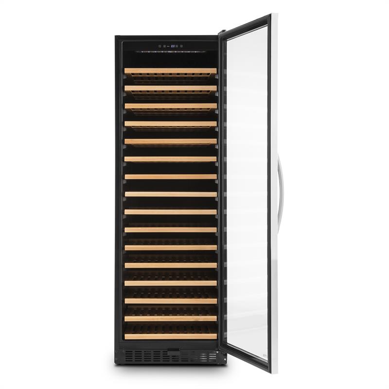 Botella 450 Weinkühlschrank 428 Liter 166 Weinflaschen Edelstahl LED