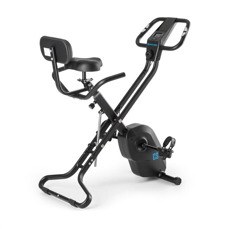 Azura X1 X Bike Up To 120 Kg Pulse Meter Foldable 4 Kg Black