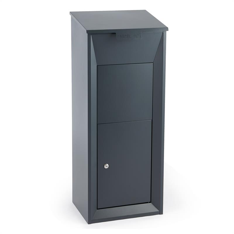 Postbutler Paketbox Paketpostkasten Standbriefkasten dunkelgrau