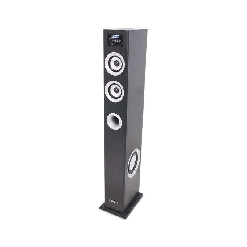 Fotografie produktu: Madison MAD-CENTER100BK, 100 W, černý, multimediální věžový reproduktor, bluetooth