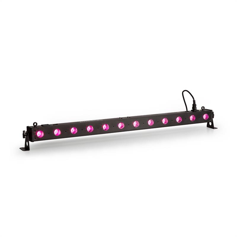 LCB140 LED Bar 12x 6W LEDs 25W 2, 3, 4, oder 8 DMX-Kanäle Dimmer 0-100%