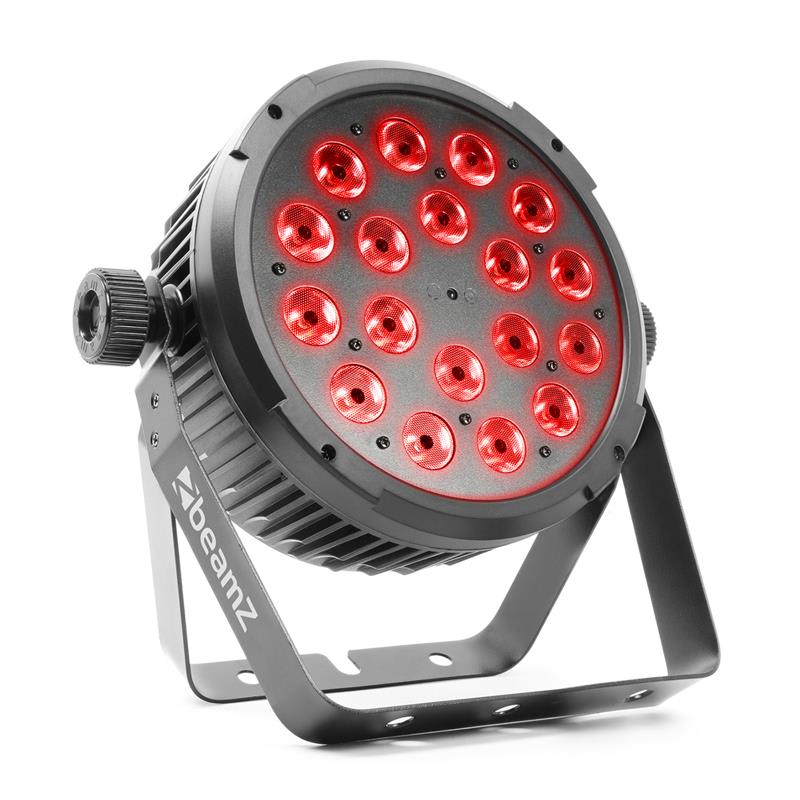BT320 LED Flat Par LED-Strahler 18x6W 4in1-LEDs RGBW Fernbedienung