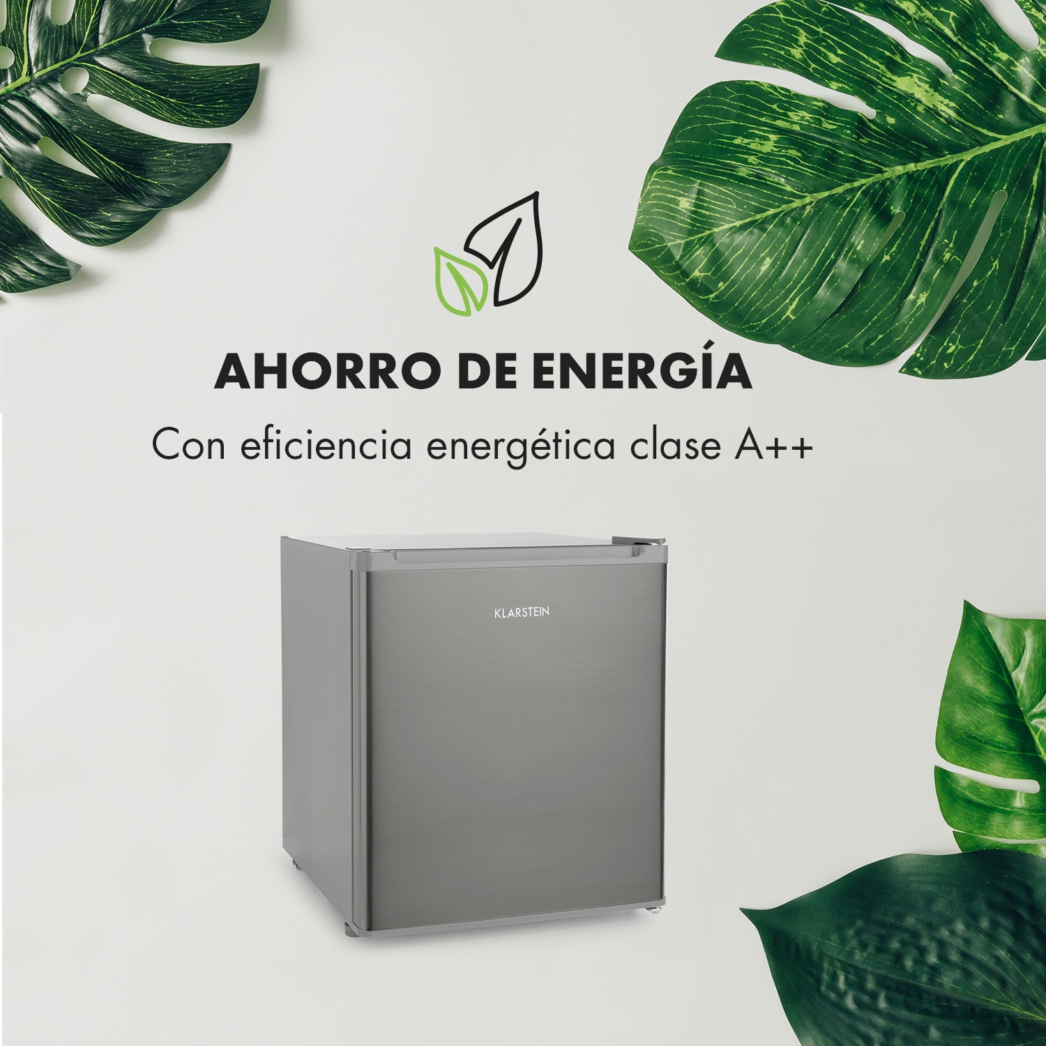 Klarstein Snoopy Eco Mini Frigorífico con Congelador 41 Litros 39dB