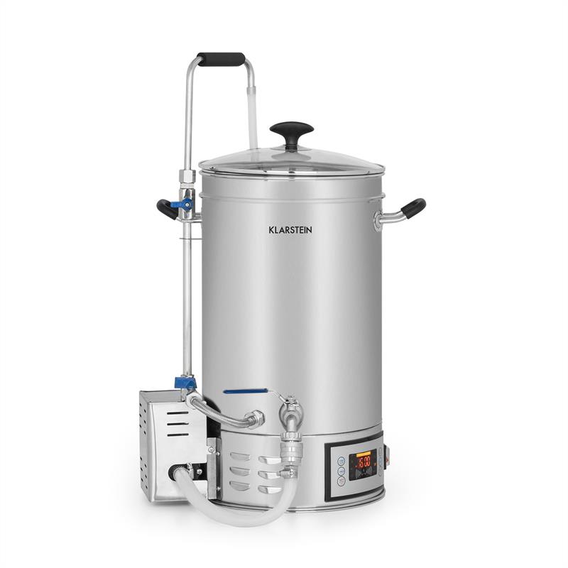 Brauheld Maischekessel 15 Liter 30-140°C Umwälzpumpe Edelstahl