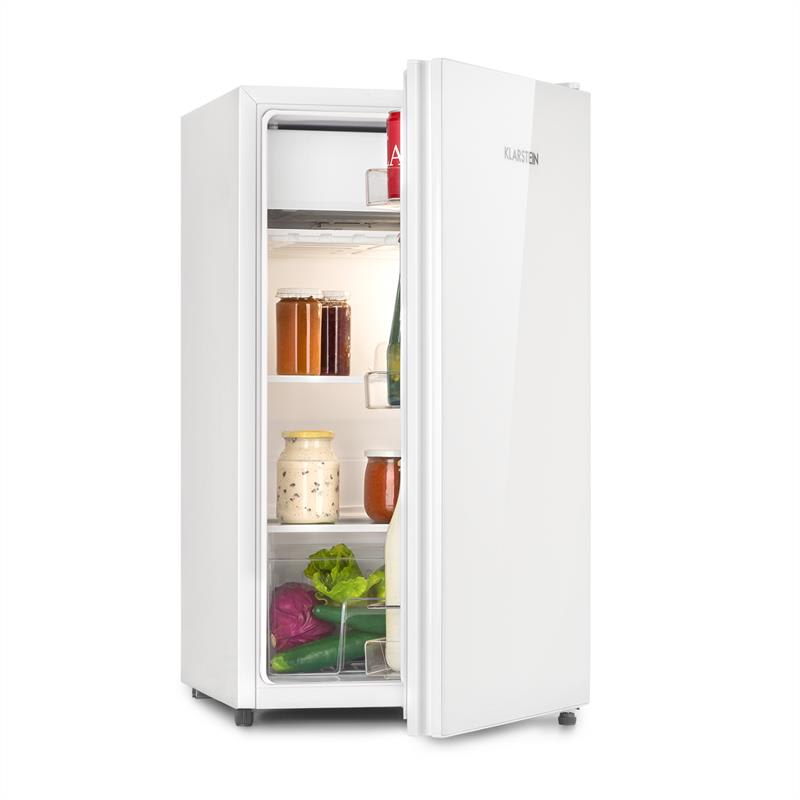 Luminance Frost Kühlschrank 91l A+ Crisper-Fach 2 Glasböden weiß